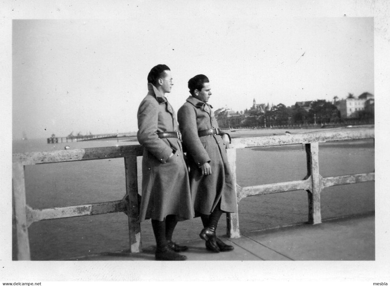 Photo -  ARCACHON Le 20 Févrtier 1938 - Militaires De La Base Aérienne De CAZAUX -  LA TESTE De BUCH. - Places