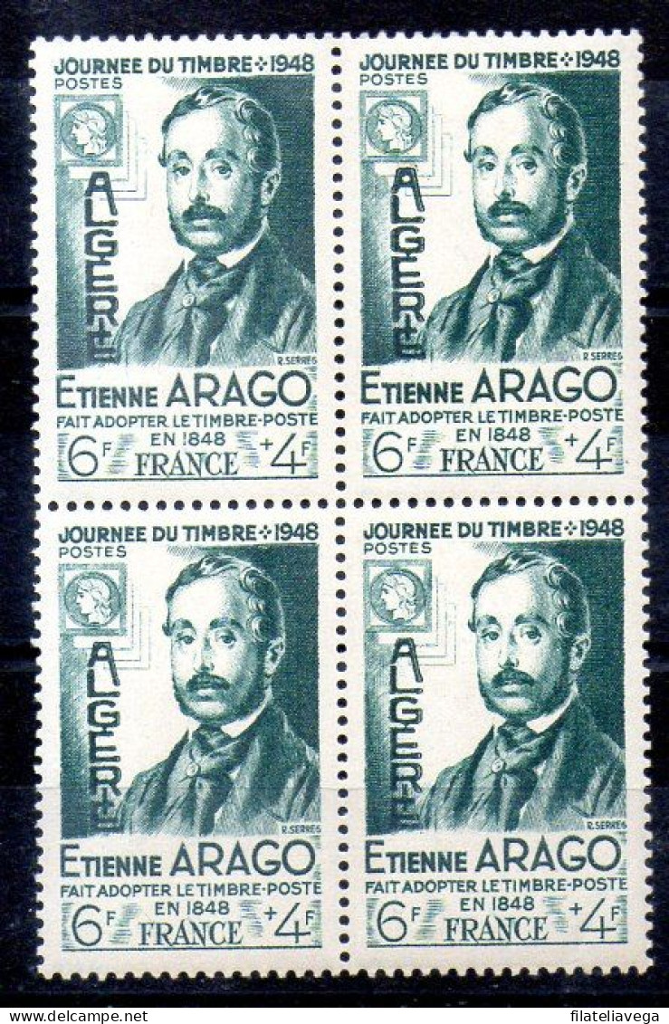 Argelia Bloque De Cuatro Nº Yvert 267 ** - Unused Stamps
