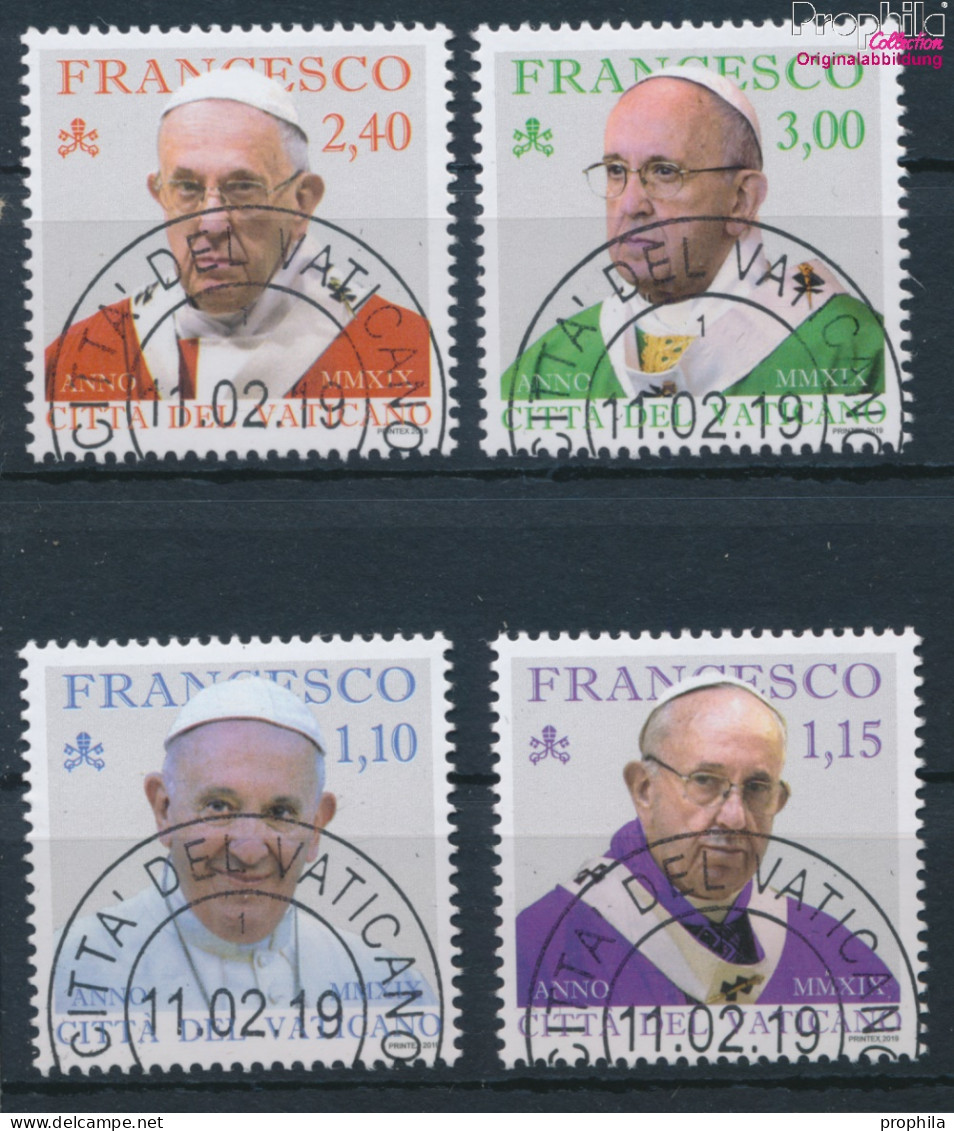 Vatikanstadt 1951-1954 (kompl.Ausg.) Gestempelt 2019 Papst Franziskus (10368630 - Gebruikt