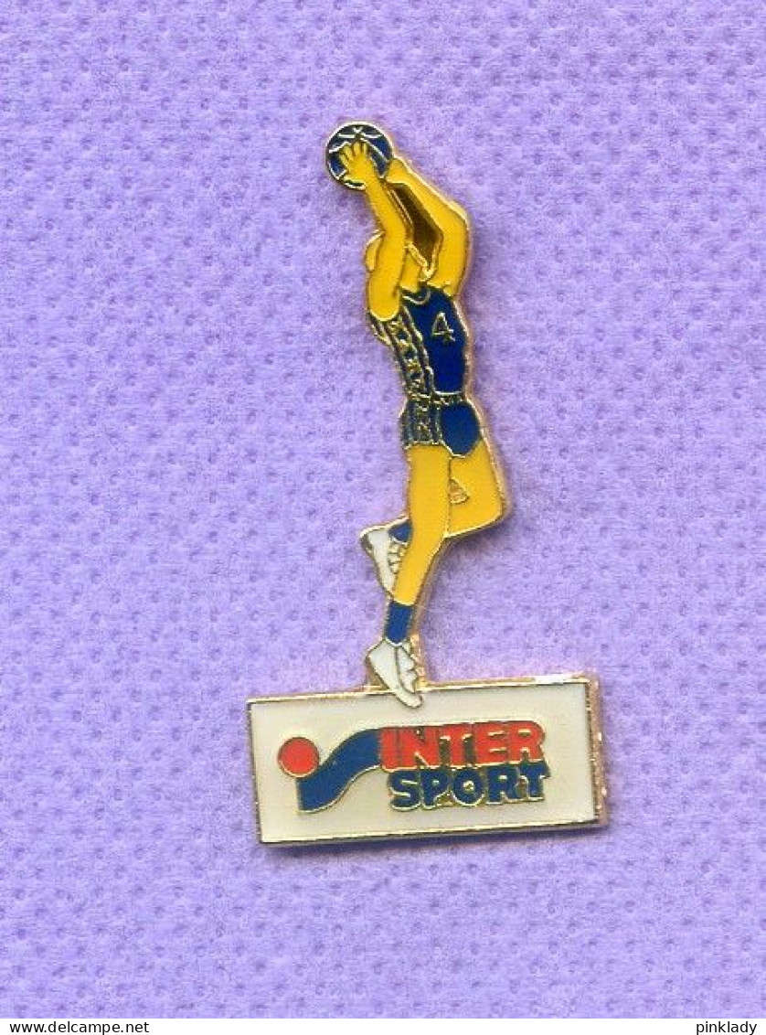 Rare Pins Basketball Inter Sport I667 - Basketbal