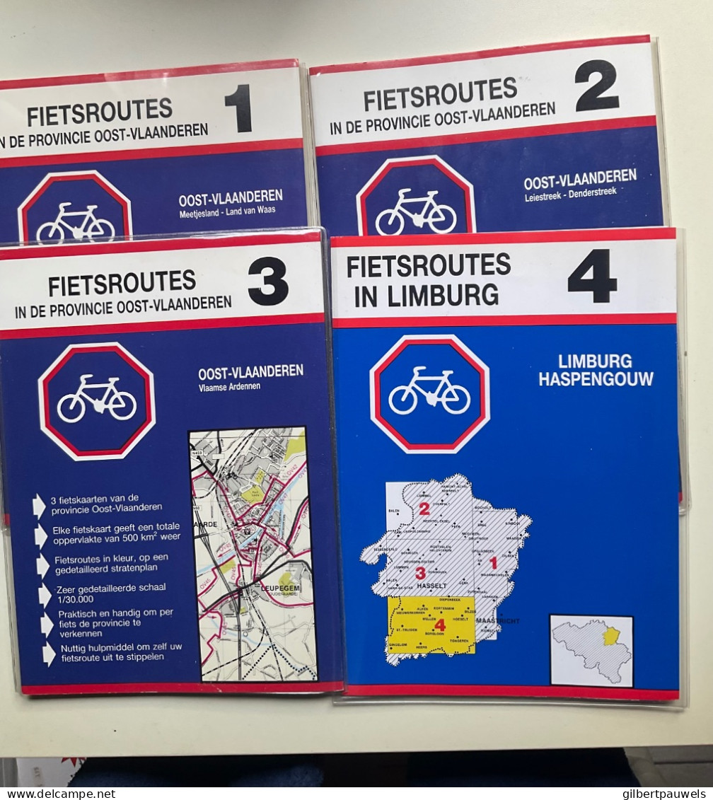 VIER FIETSROUTES - Prácticos