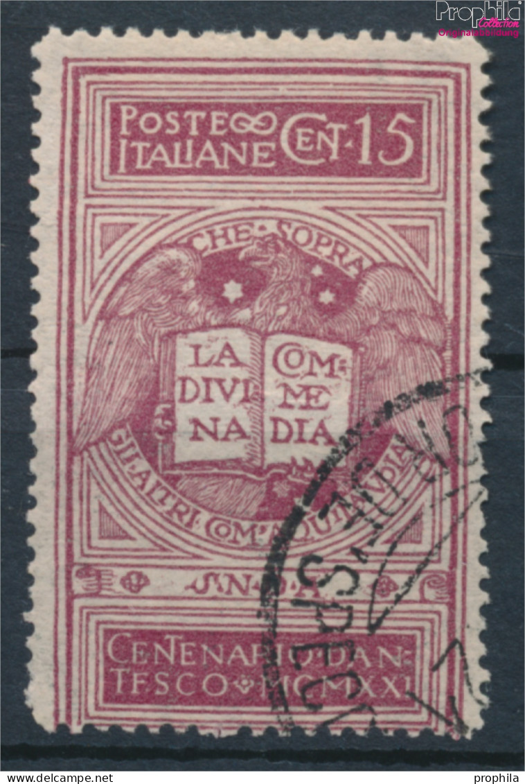 Italien 141 Gestempelt 1921 Dante Alighieri (10368606 - Used