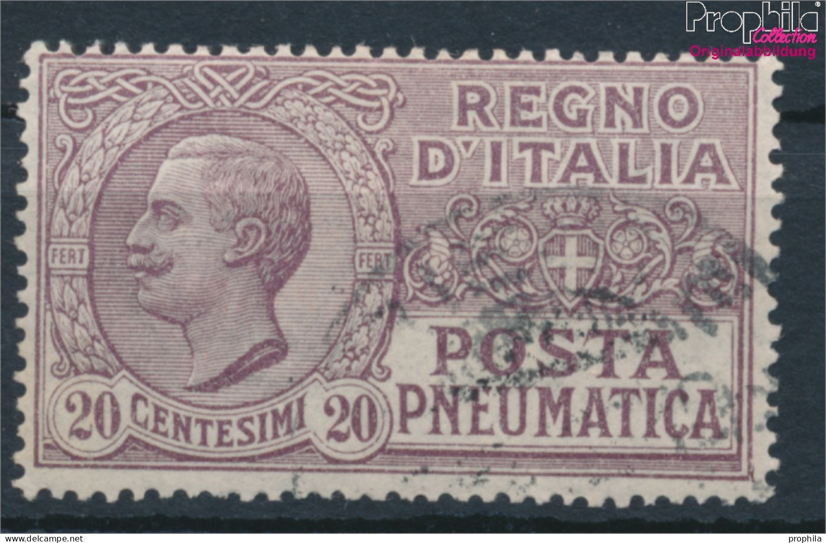 Italien 253 (kompl.Ausg.) Gestempelt 1926 Rohrpostmarke (10368601 - Used