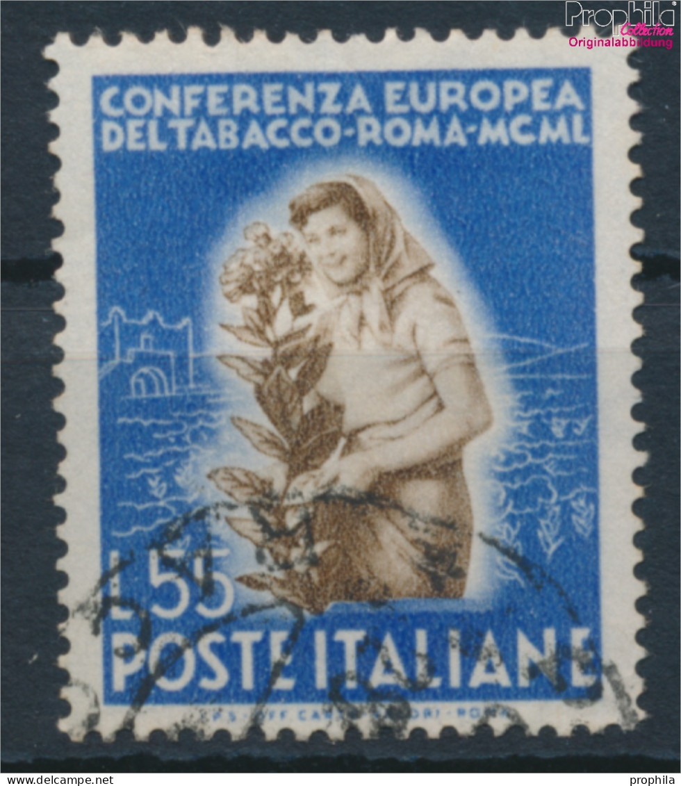 Italien 804 Gestempelt 1950 Tabakkonferenz (10368583 - 1946-60: Oblitérés