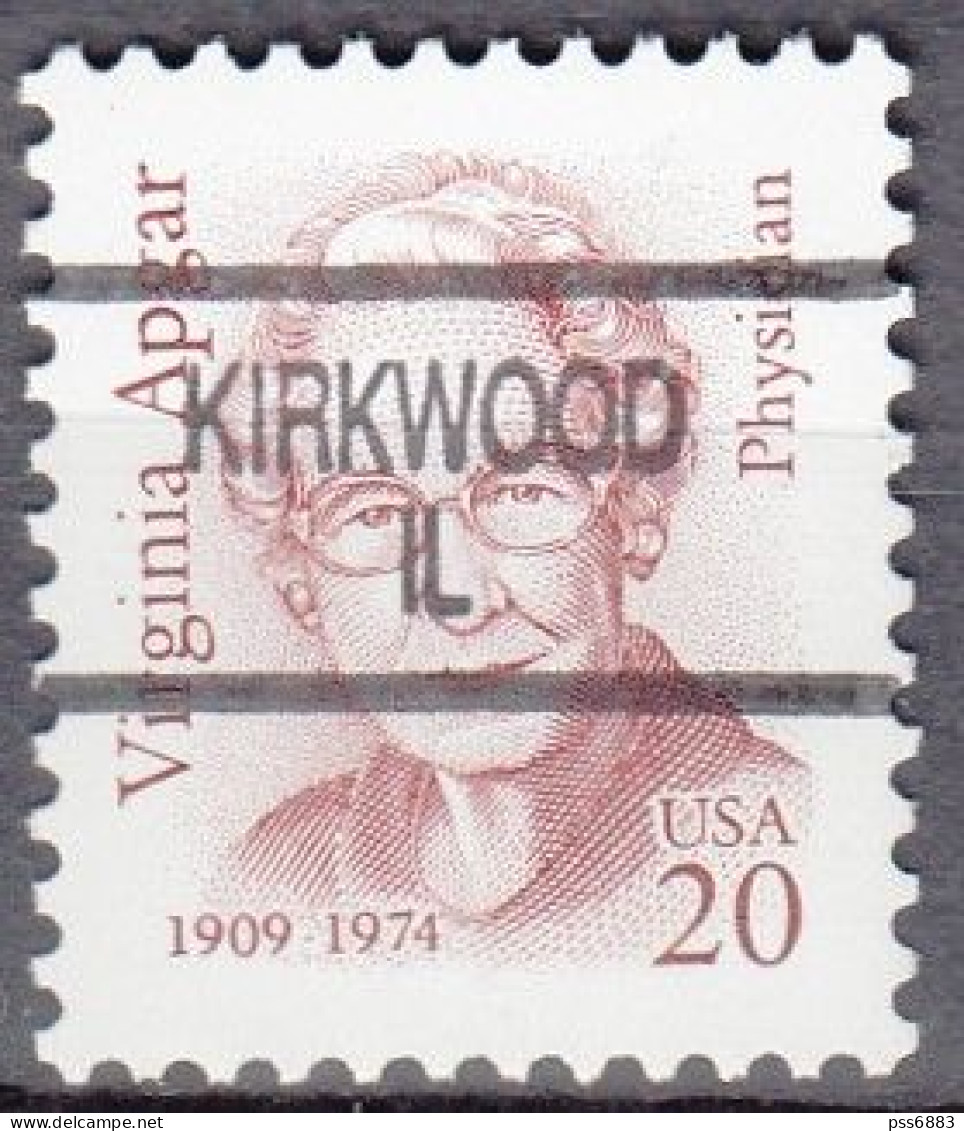 USA LOCAL Precancel/Vorausentwertung/Preo From ILLINOIS - Kirkwood - Type 904 - Vorausentwertungen