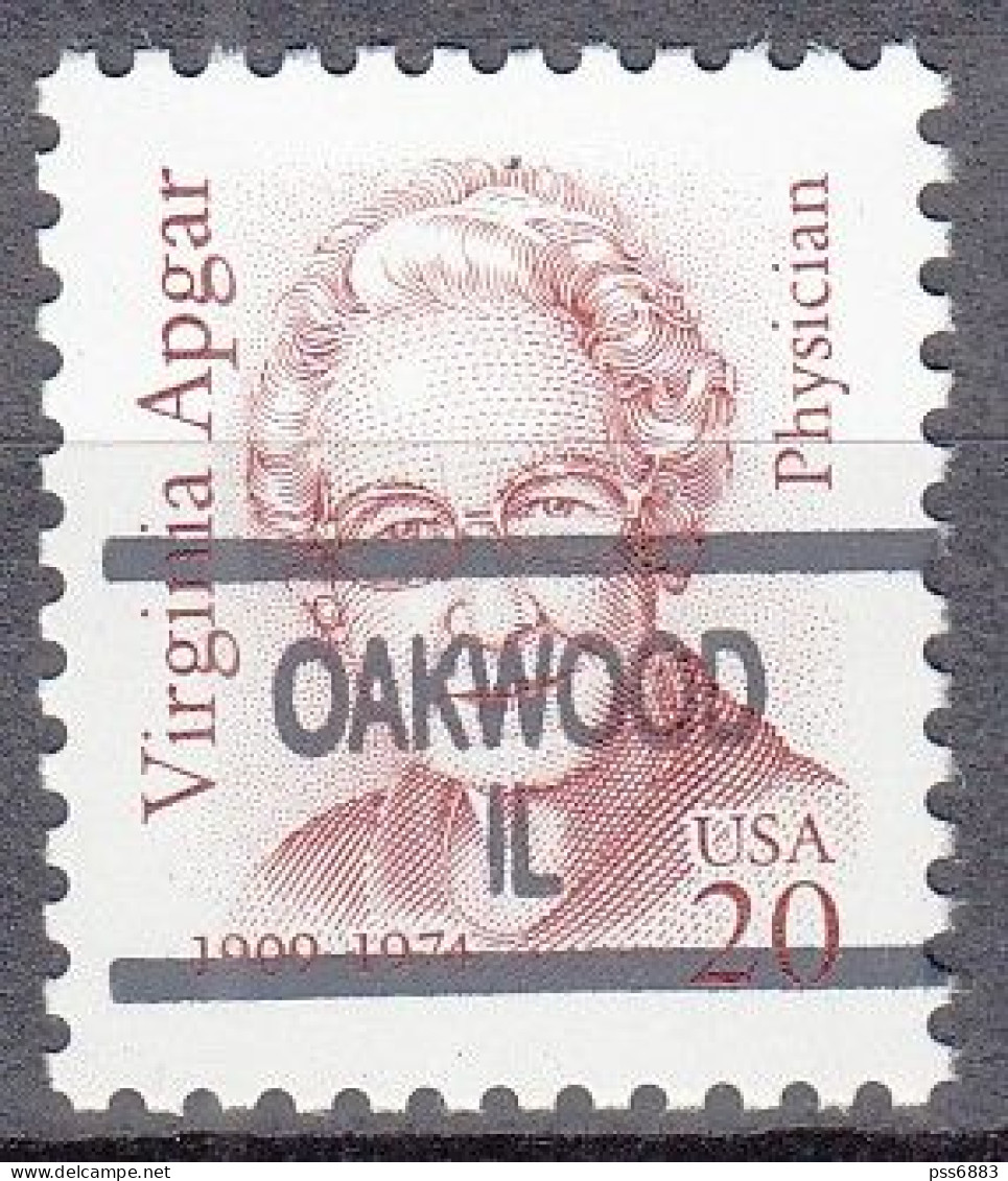 USA LOCAL Precancel/Vorausentwertung/Preo From ILLINOIS - Oakwood - Type 904 - Vorausentwertungen