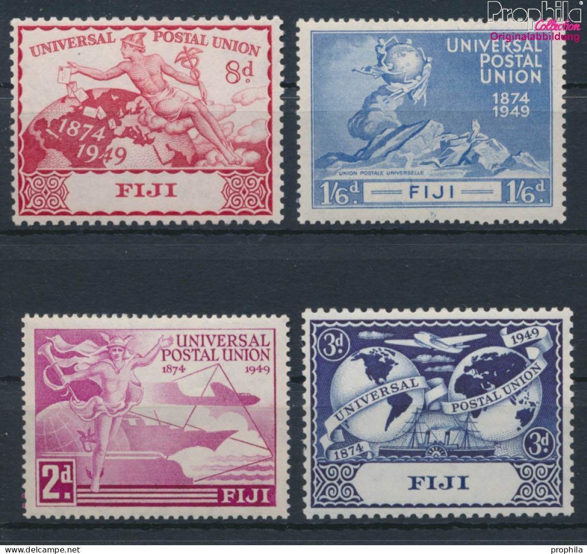 Fidschi-Inseln Postfrisch 75 Jahre UPU 1949 75 Jahre UPU  (10368520 - Fiji (...-1970)