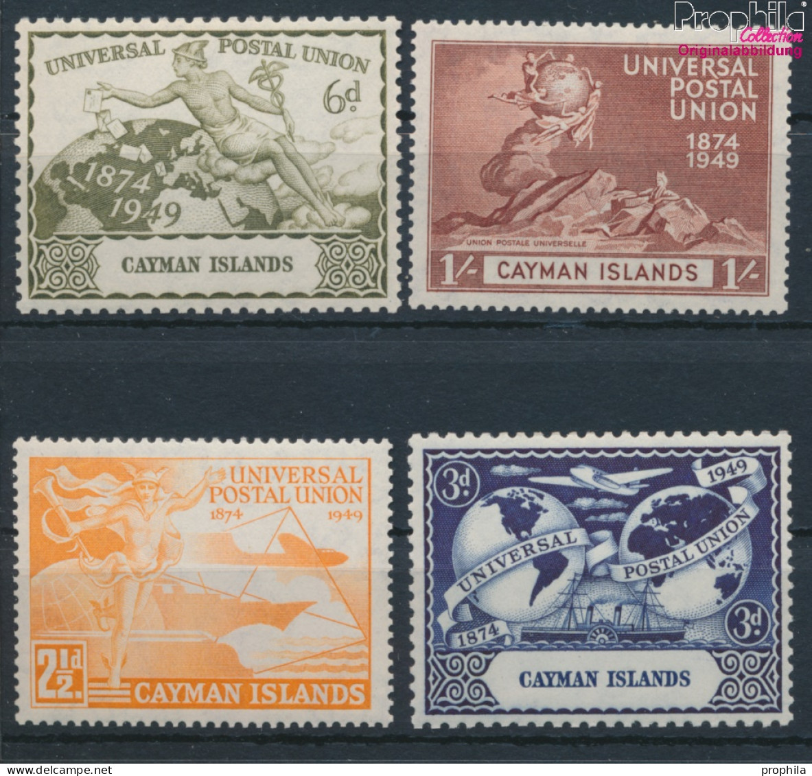 Kaimaninseln Postfrisch 75 Jahre UPU 1949 75 Jahre UPU  (10368519 - Cayman (Isole)