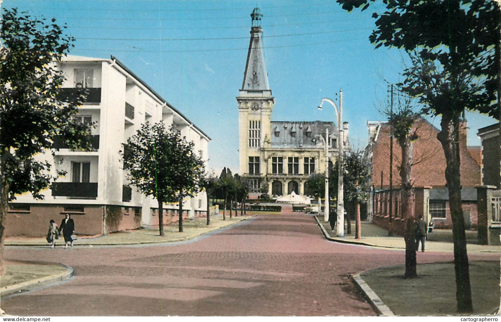 France Cpsm Lievin City Hall - Lievin