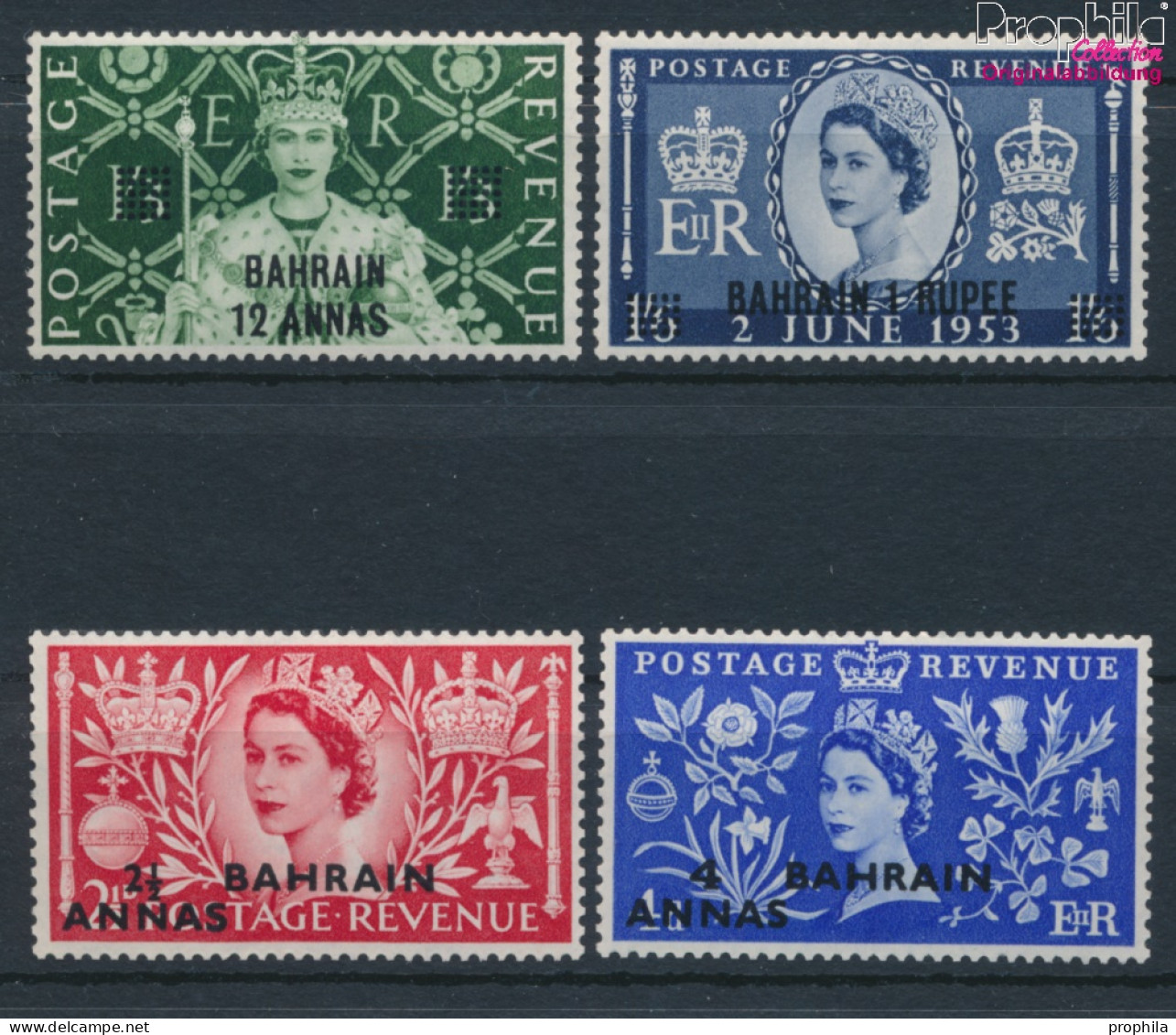 Bahrain 89-92 (kompl.Ausg.) Postfrisch 1953 Krönung (10368500 - Bahrein (...-1965)