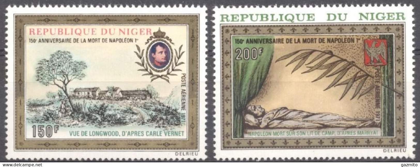 Niger 1971, Art, Napoleon, 2val - Niger (1960-...)