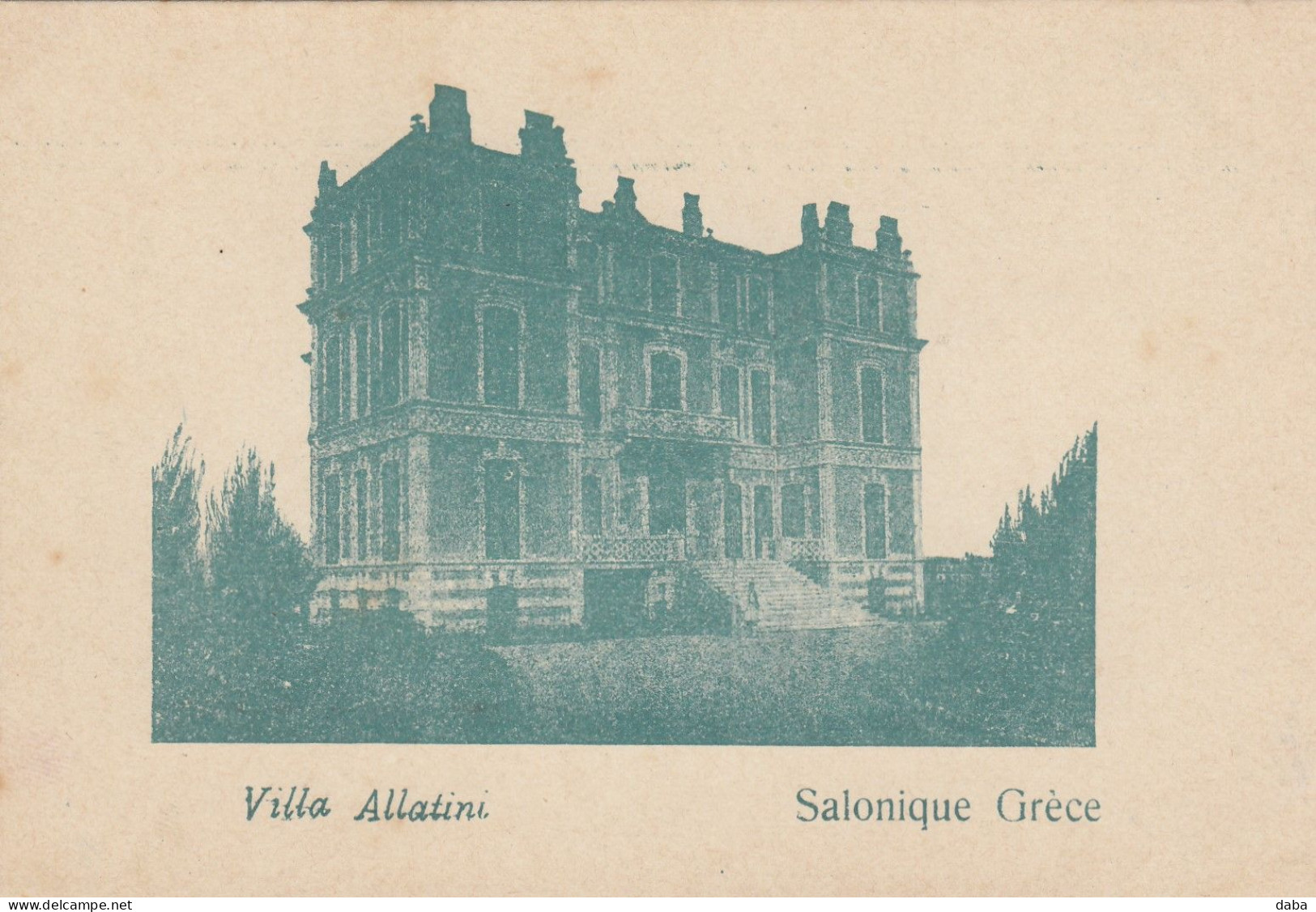 Grèce.  Salonique.  Villa Allatini - Grèce