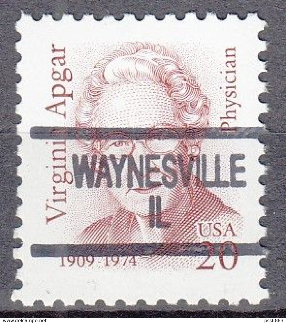 USA LOCAL Precancel/Vorausentwertung/Preo From ILLINOIS - Waynesville - Type 904 - Préoblitérés