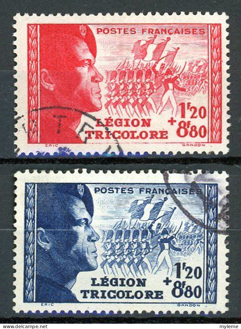 BF-14 France N° 565 + 566 Oblitéré à 10% De La Cote.   A Saisir !!!. - Used Stamps