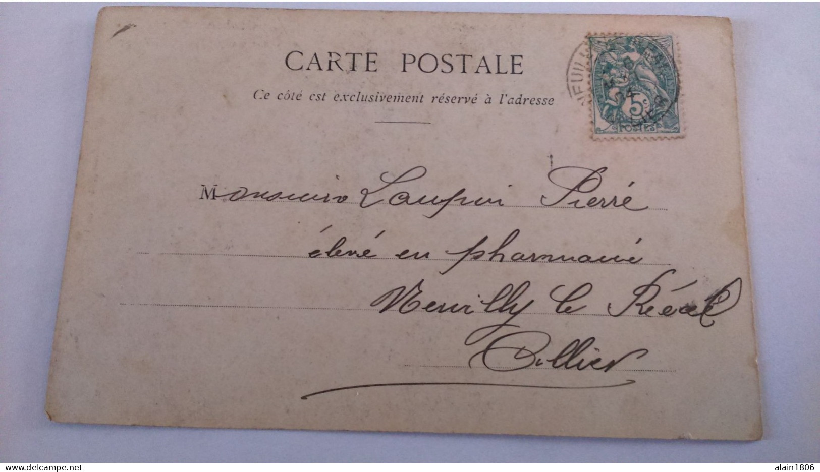 Carte Postale Ancienne ( AA8 ) D Ombromanie , La Conquette Et Le Loup - Tegenlichtkaarten, Hold To Light