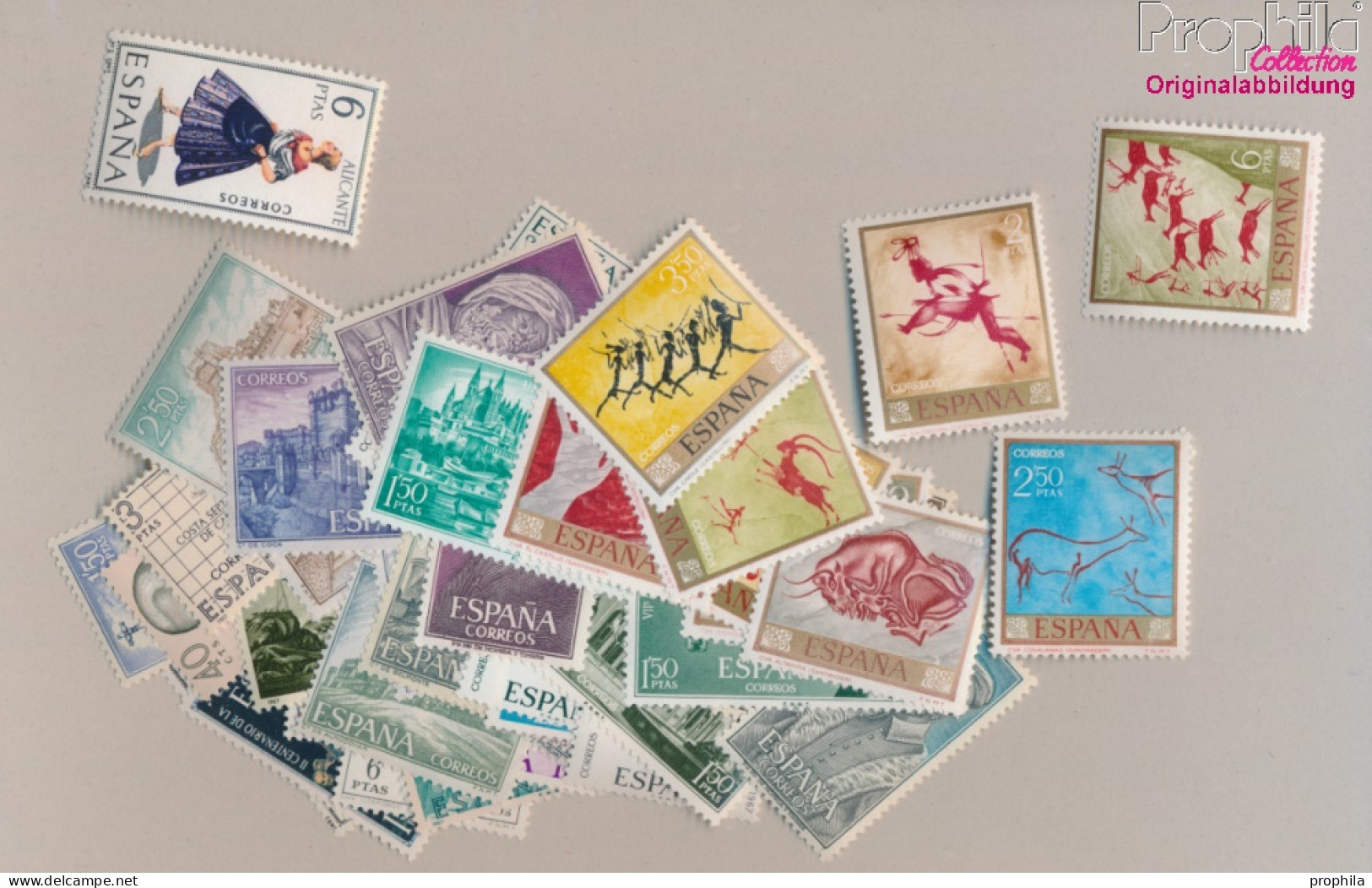 Spanien Postfrisch Trachten, Burgen, Gemälde U.a. 1967 Trachten, Burgen, Gemälde U.a.  (10368168 - Unused Stamps