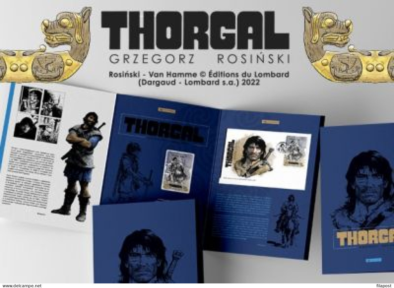 Poland 2023 Booklet Thorgal Comics, Special New Block Polycarbonate Grzegorz Rosinski Unique Issue - Fumetti