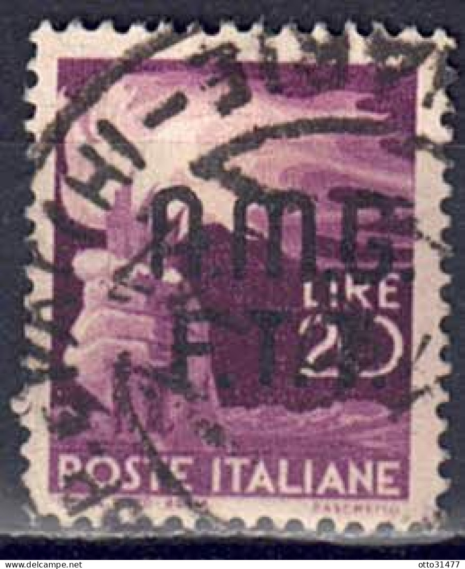 Italien / Triest Zone A - 1947 - Serie Demokratie, Nr. 13, Gestempelt / Used - Usati