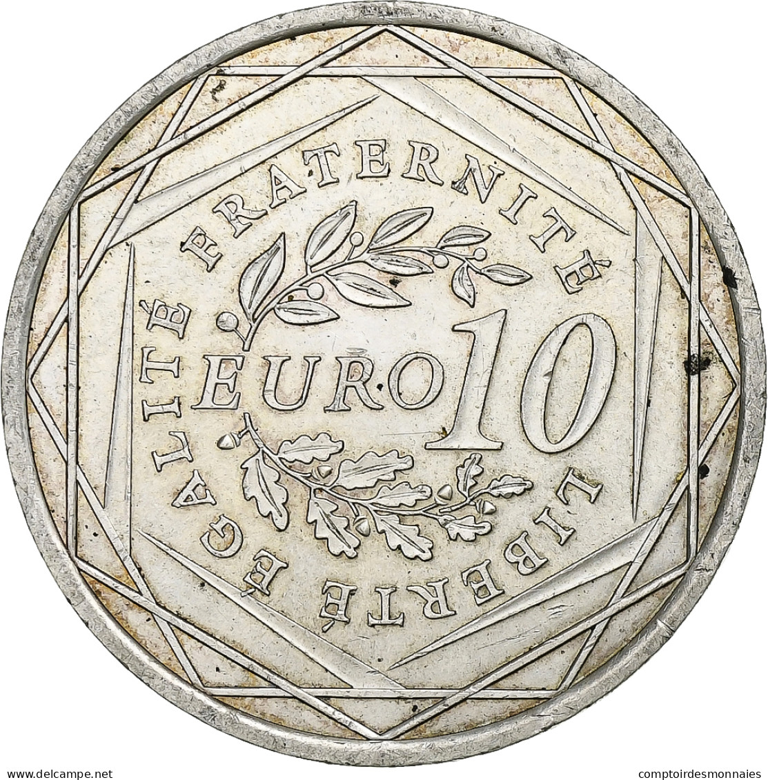 France, 10 Euro, Semeuse, 2009, Argent, SUP+, KM:1580 - Francia