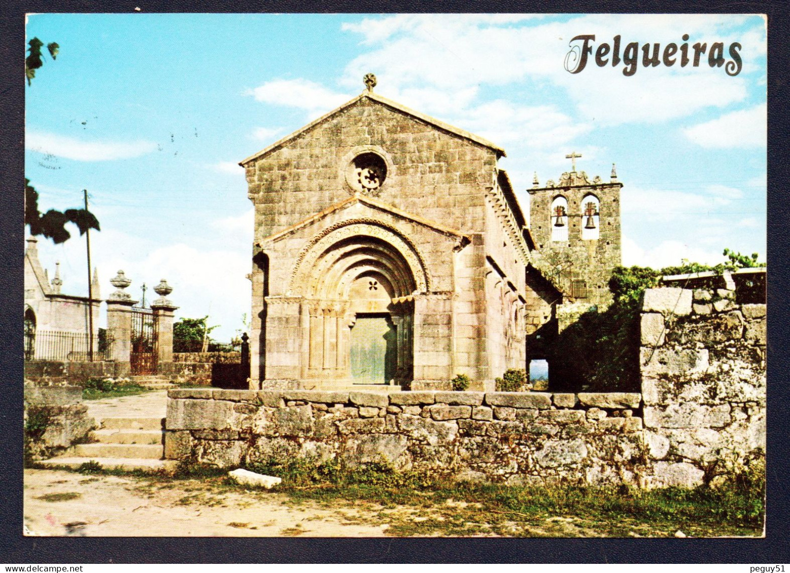 Felgueiras. Capela Romana De Sao Vicente De Sousa. Eglise De Saint-Vincent De Sousa ( 1162). 1987 - Porto