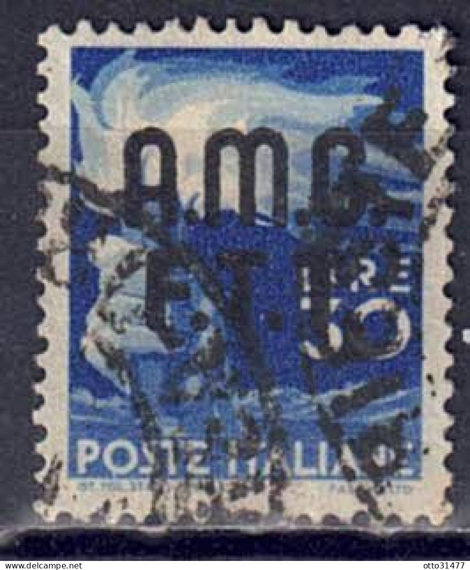 Italien / Triest Zone A - 1947 - Serie Demokratie, Nr. 15, Gestempelt / Used - Afgestempeld