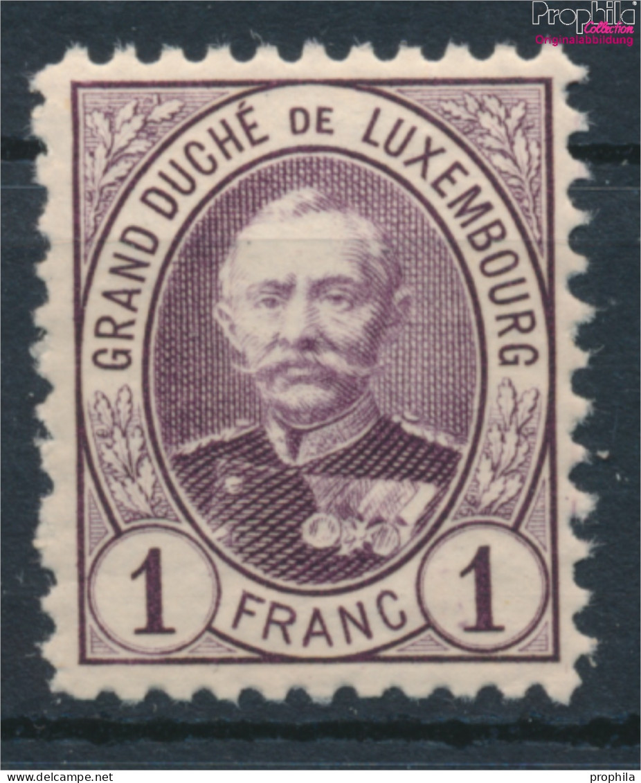 Luxemburg 64D Postfrisch 1891 Adolf (10368790 - 1891 Adolphe Voorzijde