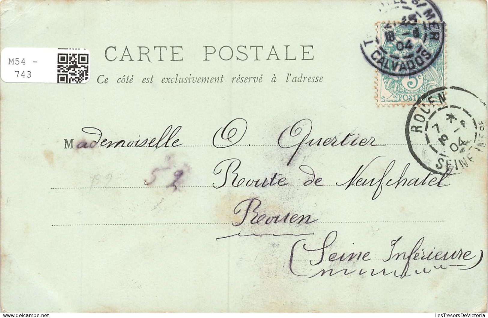 FRANCE - Trouville - L'incendie Du Casino - Animé - Carte Postale Ancienne - Trouville
