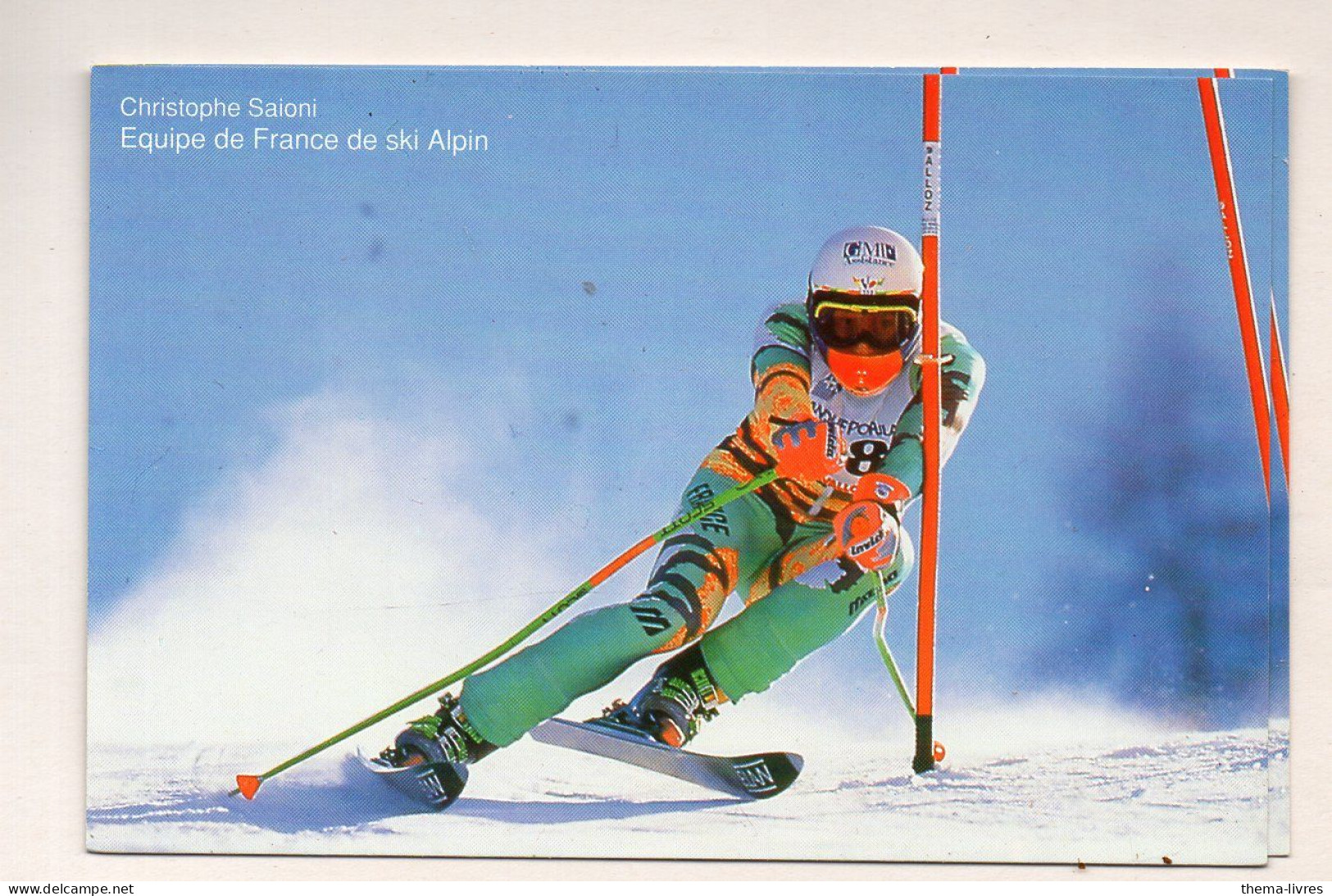 (ski Alpin)  CPM De CHRISTOPHE SAIONI (PPP47166) - Deportes De Invierno