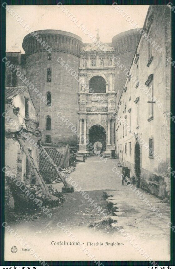 Napoli Castelnuovo Maschio Angioino Postcard Cartolina KF3490 - Napoli (Naples)