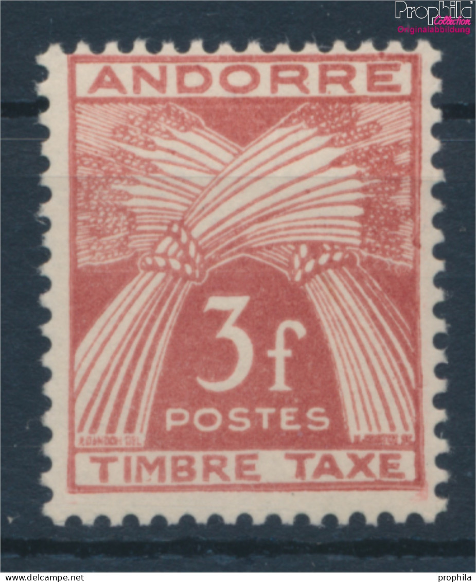 Andorra - Französische Post P35 Postfrisch 1946 Portomarken (10363036 - Nuevos