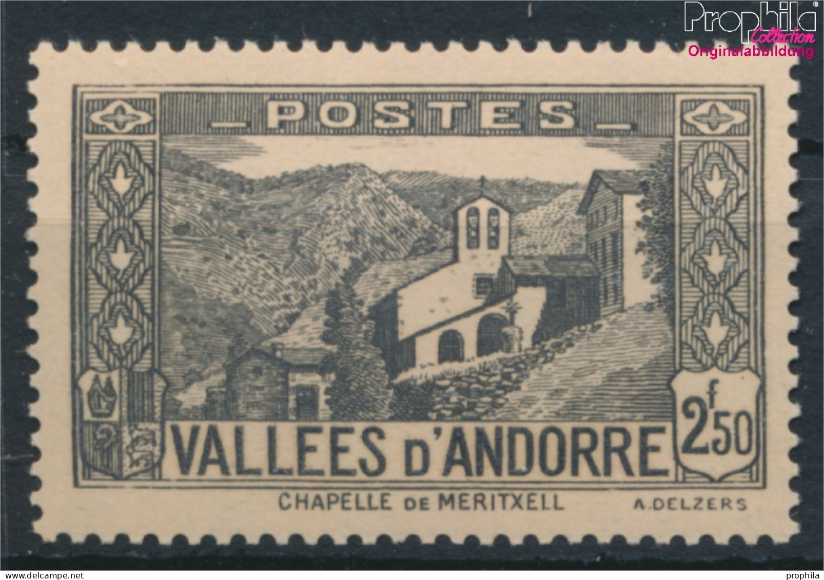 Andorra - Französische Post 74 Mit Falz 1937 Landschaften (10368738 - Ongebruikt