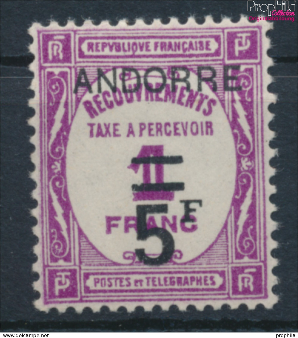 Andorra - Französische Post P13 Mit Falz 1931 Portomarken (10368737 - Unused Stamps