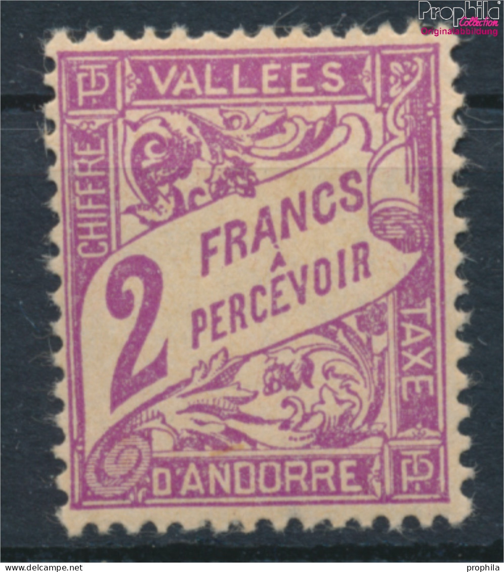 Andorra - Französische Post P19 Mit Falz 1937 Portomarken (10368735 - Unused Stamps