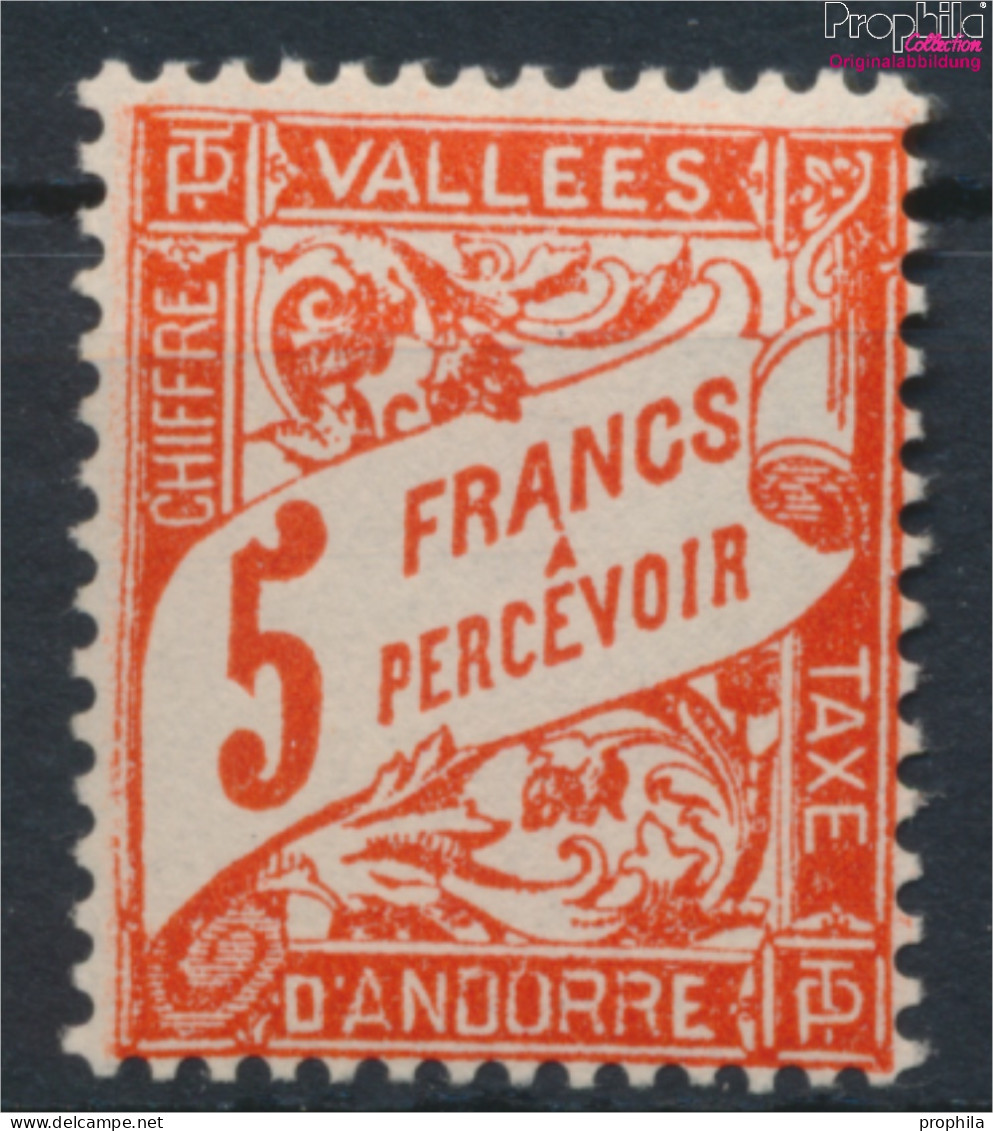 Andorra - Französische Post P20 Mit Falz 1937 Portomarken (10368734 - Neufs