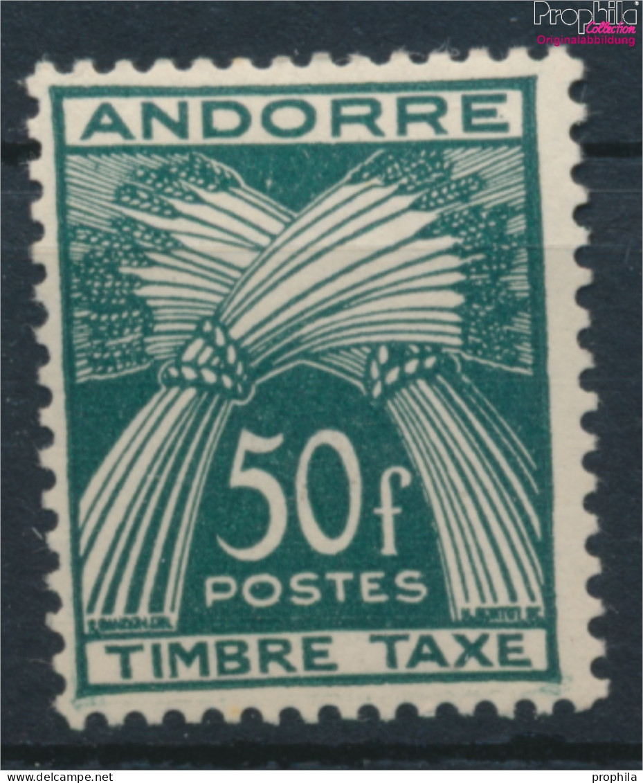 Andorra - Französische Post P40 Mit Falz 1946 Portomarken (10368733 - Nuovi