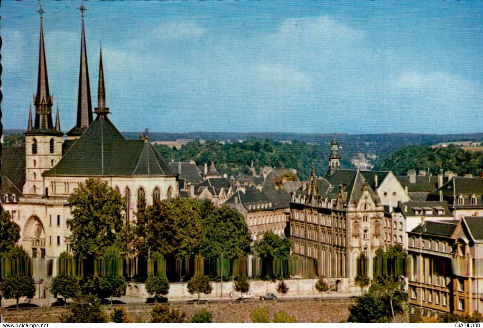 LUXEMBOURG   ( LUXEMBOURG )  PANORAMA - Luxemburg - Town