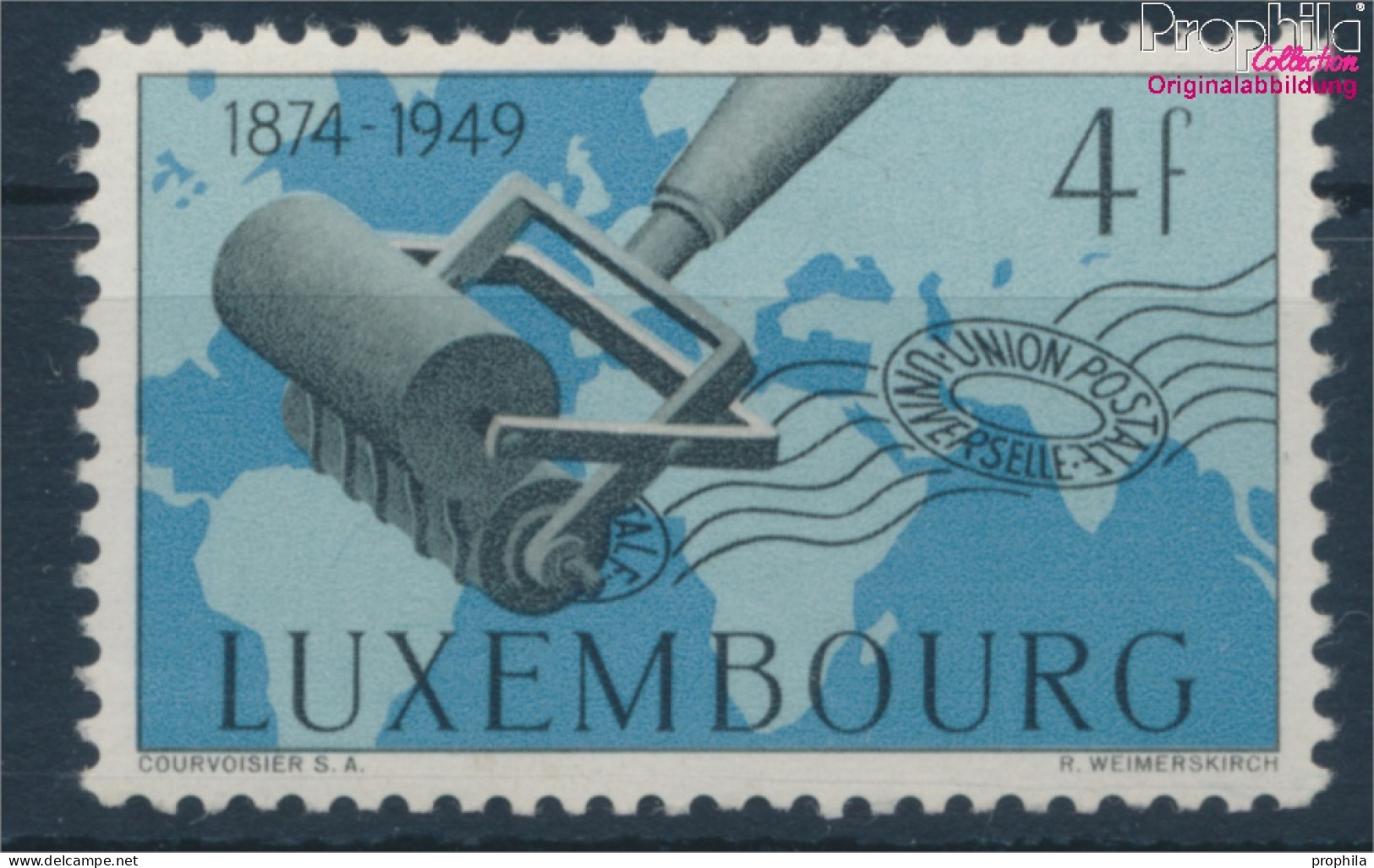 Luxemburg 462 Postfrisch 1949 75 Jahre UPU (10363184 - Ungebraucht