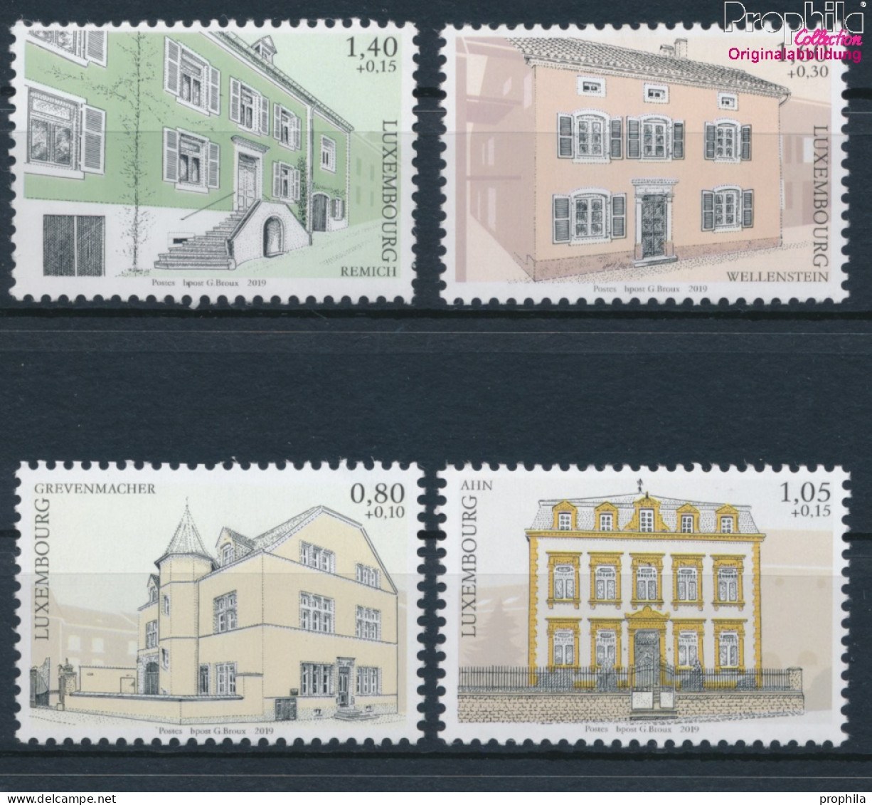 Luxemburg 2217-2220 (kompl.Ausg.) Postfrisch 2019 Historische Architektur (10377559 - Unused Stamps