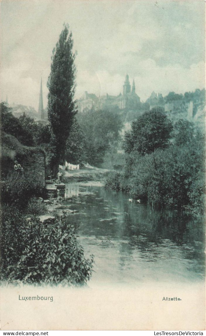 LUXEMBOURG - Alzette - Vue D'ensemble - Carte Postale Ancienne - Luxemburg - Stadt