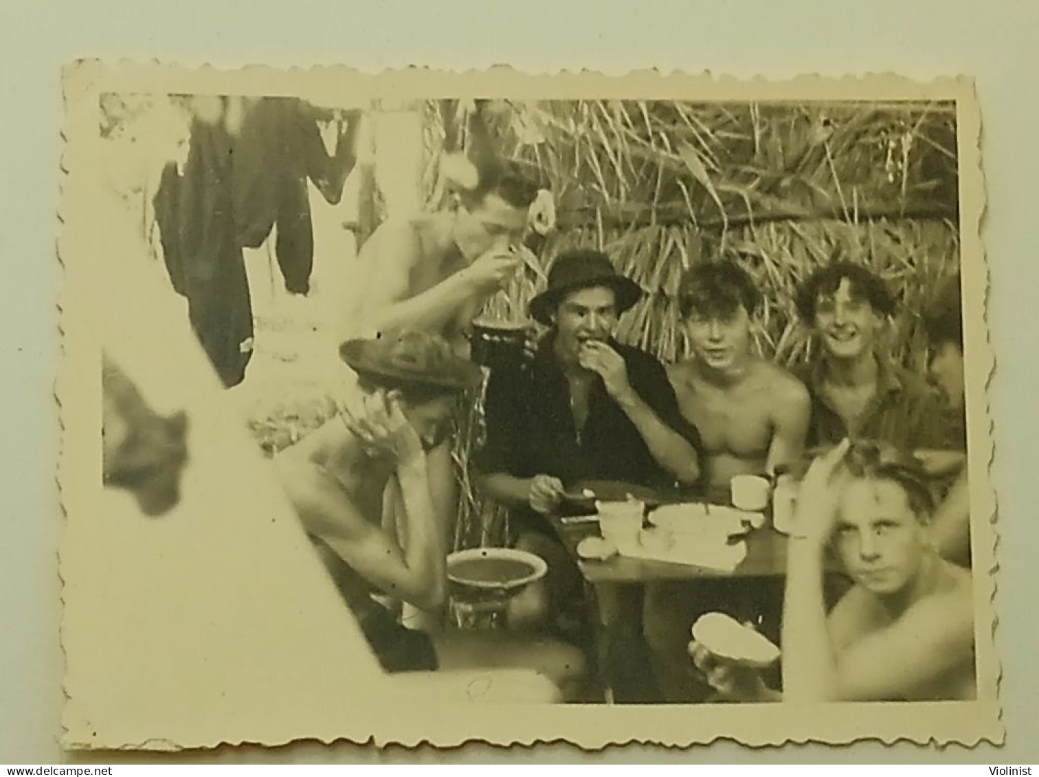 Guys  In The Camp  - Photo Kauffmann, Berlin-Pankow - Anonymous Persons