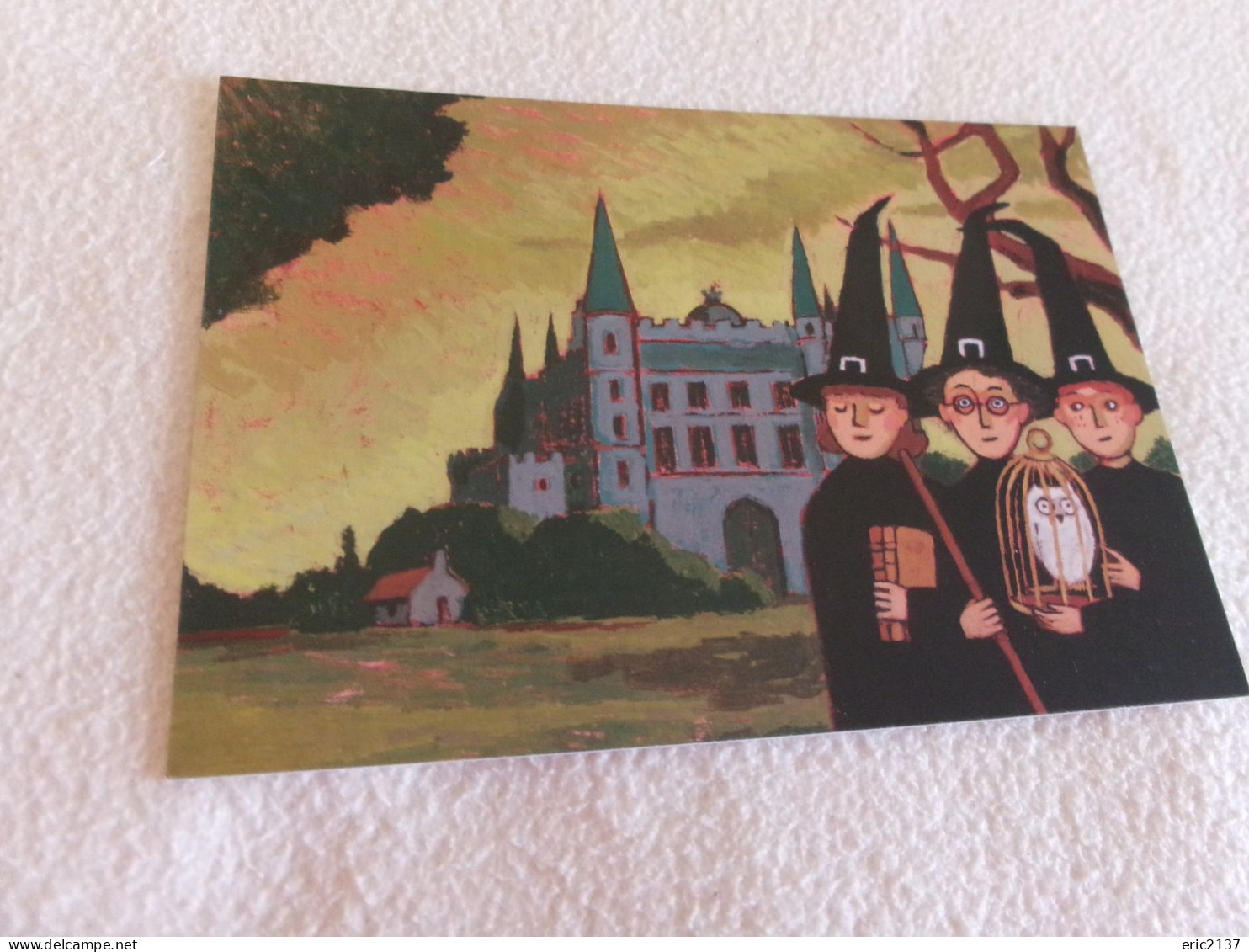 BELLE ILLUSTRATION "HARRY POTTER A L'ECOLE DES SORCIERS....DE JK ROWLING" ..par JC GOTTING - Cómics