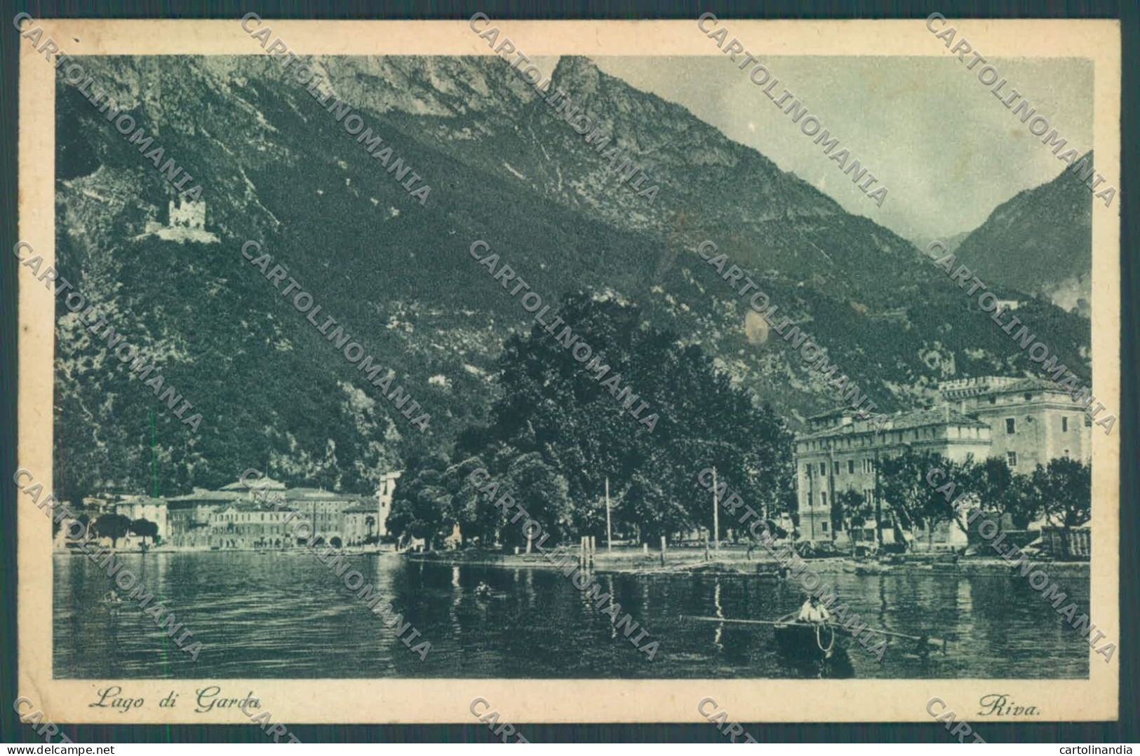 Trento Riva Lago Di Garda PIEGHINA Cartolina ZC5255 - Trento