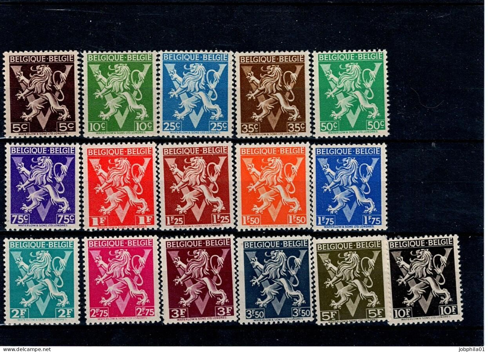 674-689 Xx Côte  27€ - Unused Stamps