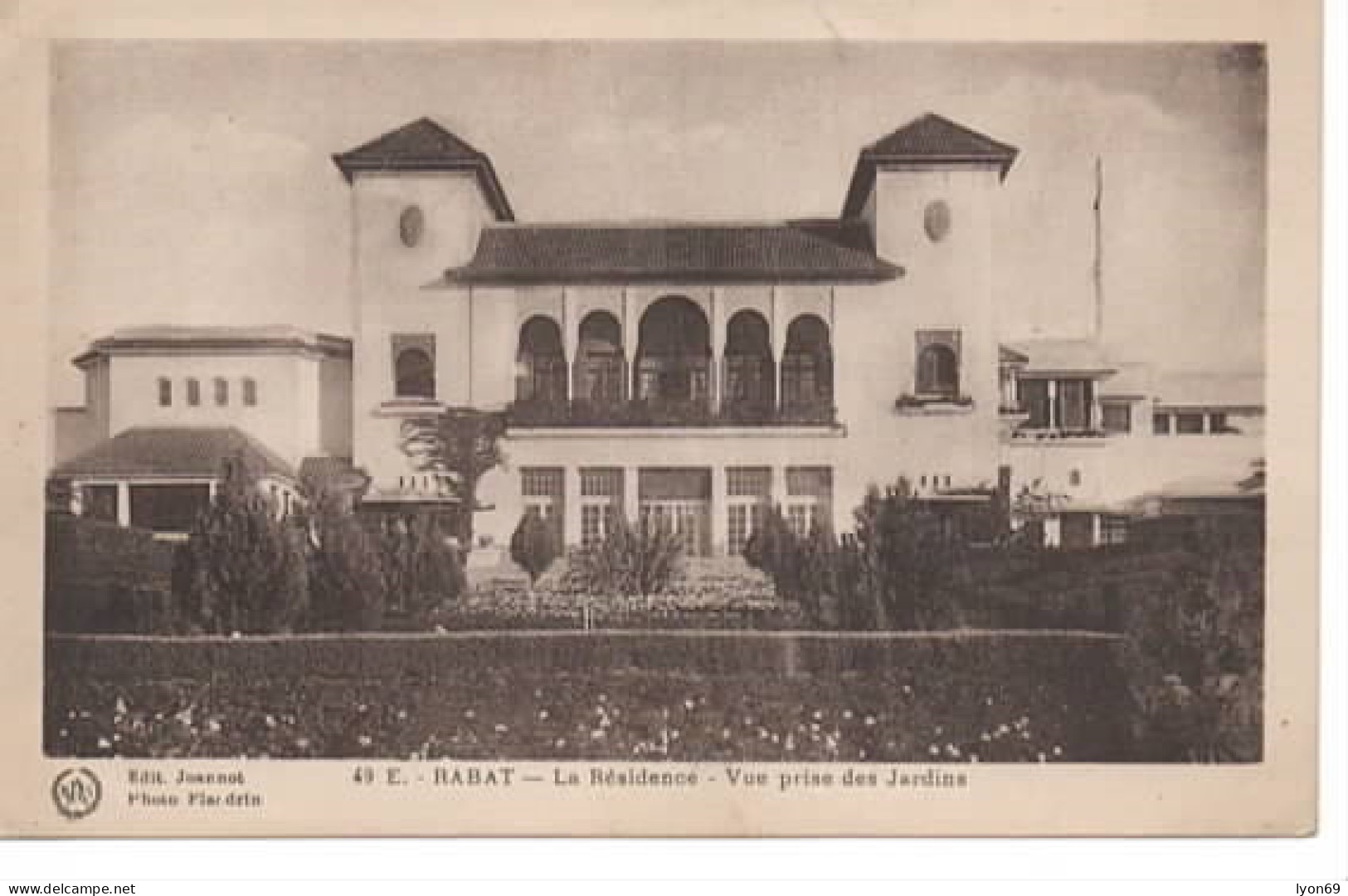 RABAT  49 E LA RESIDENCE  VUE PRISE DES JARDINS - Rabat