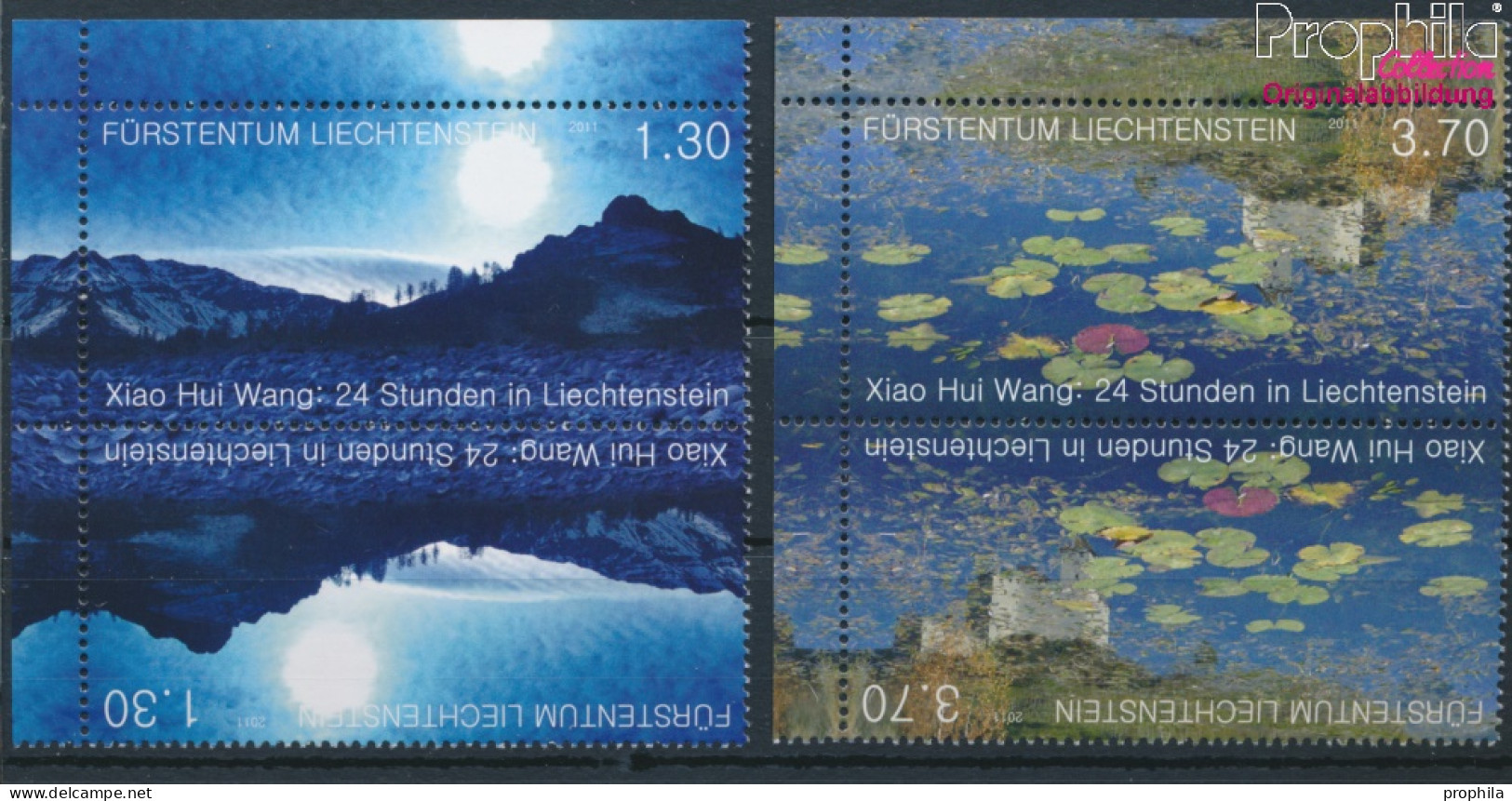 Liechtenstein 1606K-1607K Kehrdruckpaar (kompl.Ausg.) Postfrisch 2011 Kunst (10377379 - Ungebraucht
