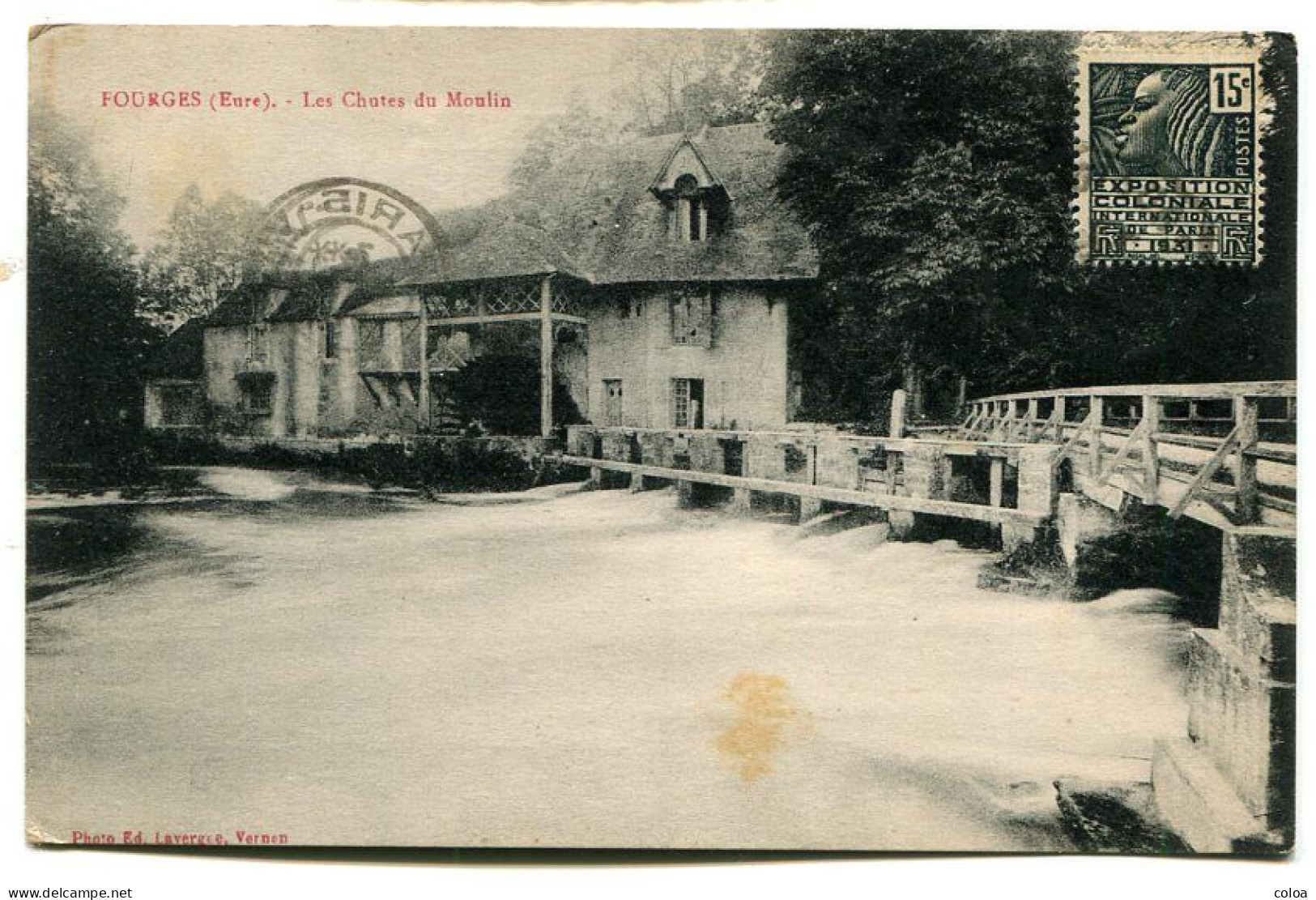 FOURGES Les Chutes Du Moulin - Fourges