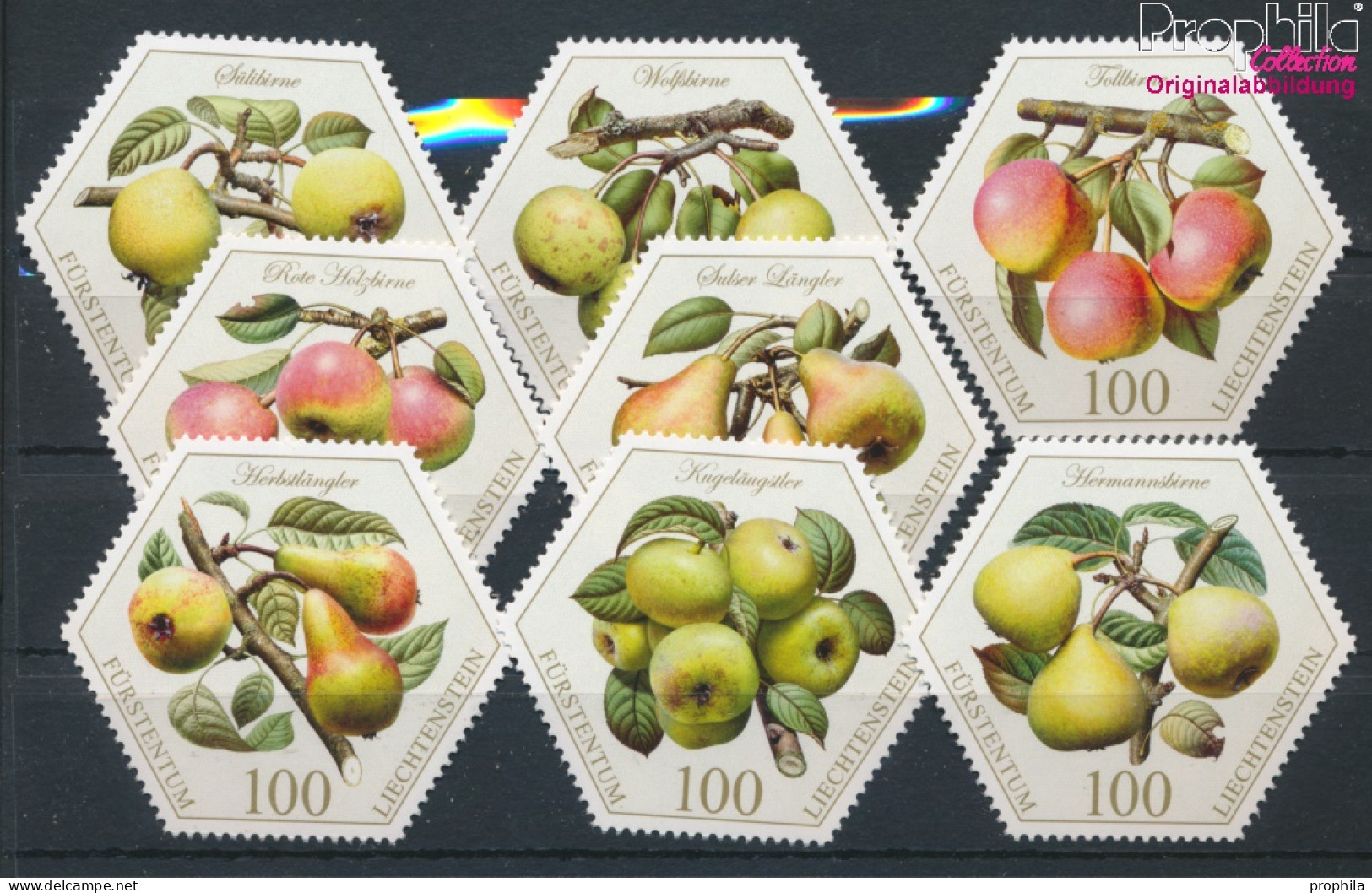 Liechtenstein 1806-1813 (kompl.Ausg.) Postfrisch 2016 Birnen (10377376 - Unused Stamps