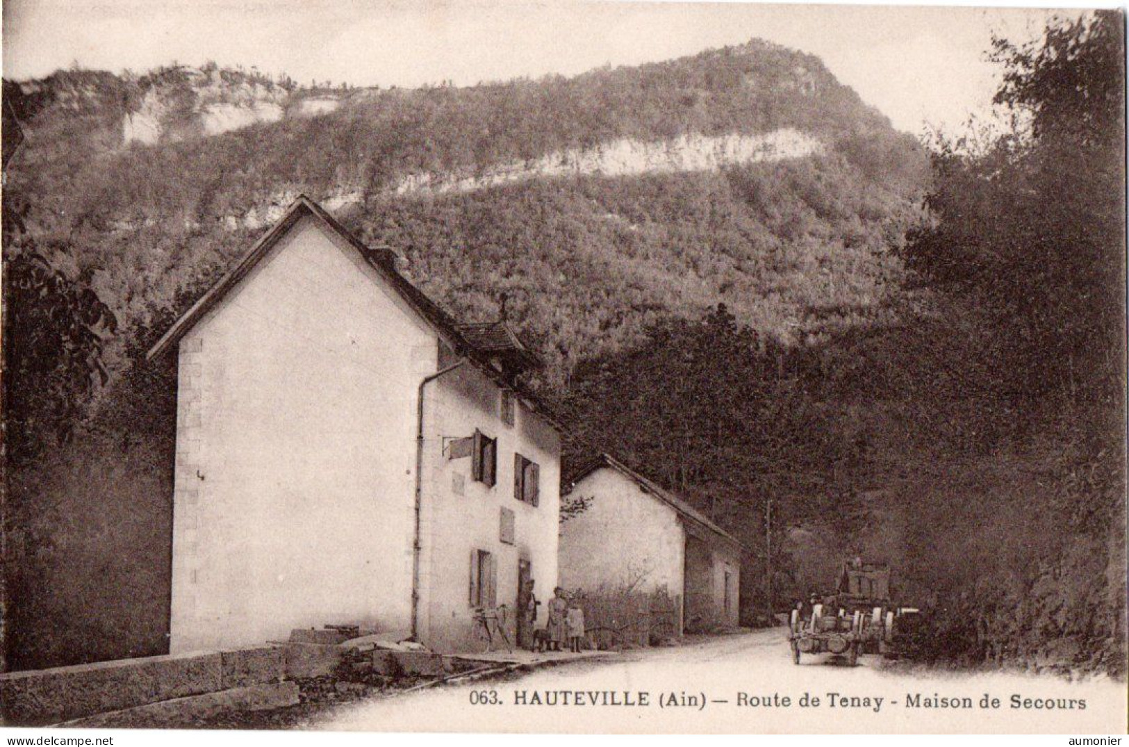 HAUTEVILLE ( 01 ) - Route De Tenay - Maison De Secours - Hauteville-Lompnes