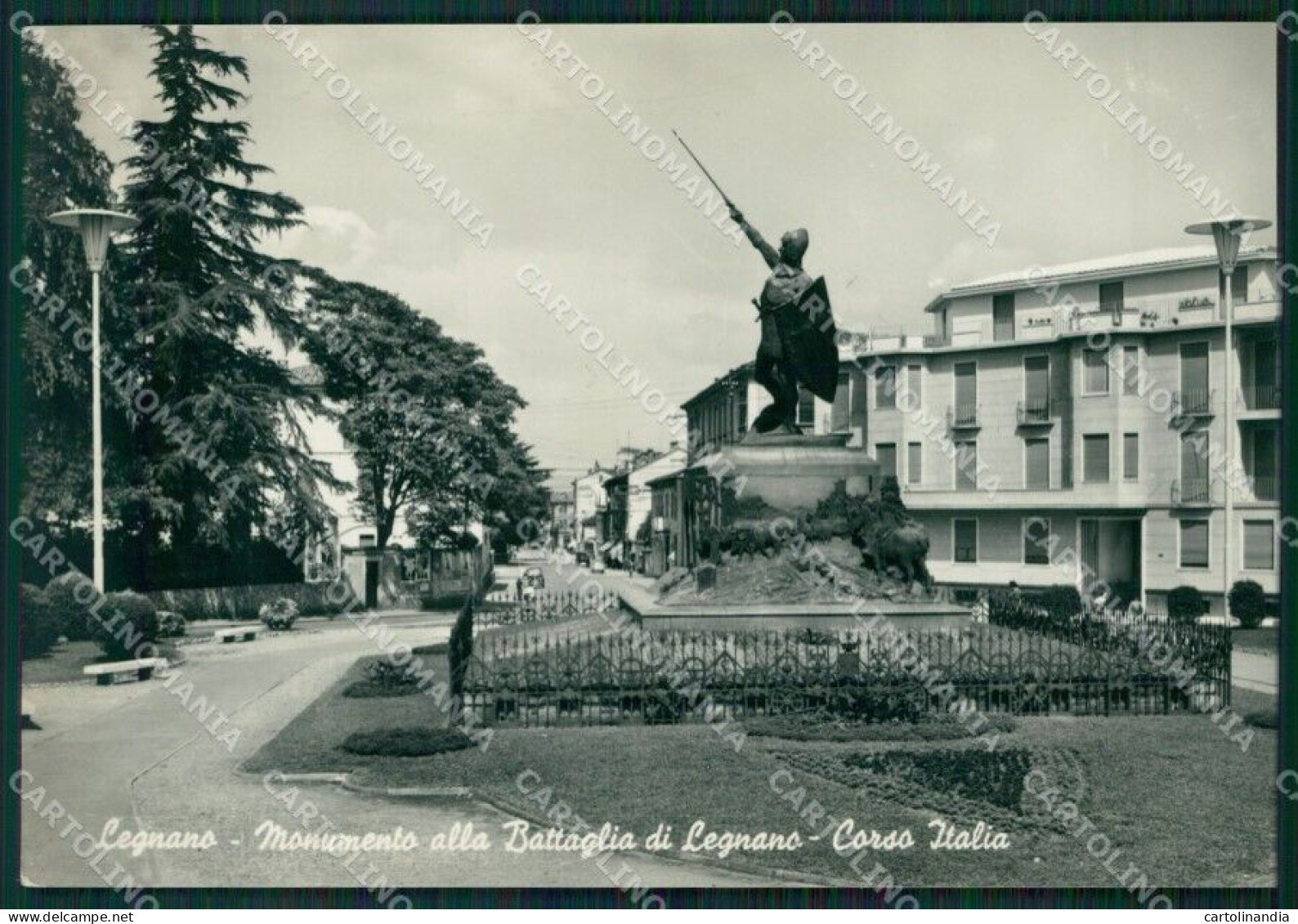 Milano Legnano Foto FG Cartolina ZKM9093 - Milano (Mailand)