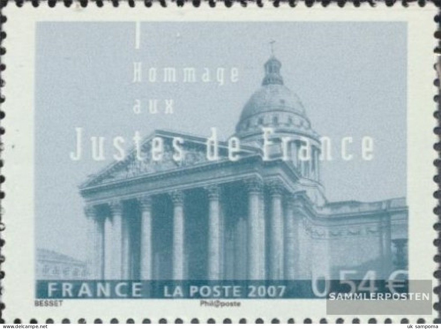 France 4213 (complete Issue) Unmounted Mint / Never Hinged 2007 Pantheon - Unused Stamps